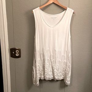 Soft surroundings silk tank